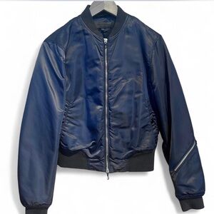 rag & bone Midnight Blue Bomber Jacket